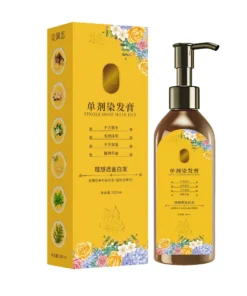 Dầu gội nhuộm tóc thảo dược thiên nhiên – Gội là lên màu, không hại tóc, mượt bóng tự nhiên, hương hoa dịu nhẹ 300ML 14 dauggoi6