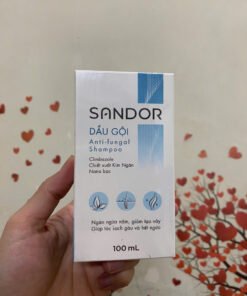 Alternative view of Dầu gội Sandor 100ml Dầu gội trị gàu, giảm nấm ngứa, làm sạch da đầu chính hãng