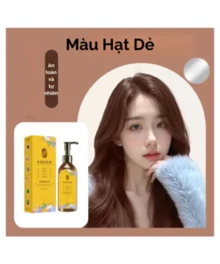 Dầu gội nhuộm tóc thảo dược thiên nhiên – Gội là lên màu, không hại tóc, mượt bóng tự nhiên, hương hoa dịu nhẹ 300ML 17 daugoi4