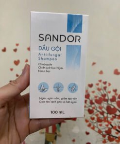 Dầu gội Sandor 100ml Dầu gội trị gàu, giảm nấm ngứa, làm sạch da đầu chính hãng