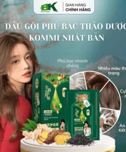 Dầu Gội Phủ Bạc Thảo Dược - Hộp 10 Gói Tinh Chất Nhuộm Tóc Thảo Dược Tại Nhà，nhuộm tóc tại nhà