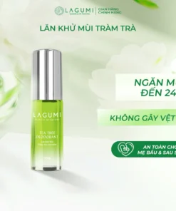 Lăn Khử Mùi Cho Bà Bầu Lagumi Tràm Trà Ngăn Mồ Hôi Đến 48H Giảm Thâm Nách Chuyên Sâu 30ml
