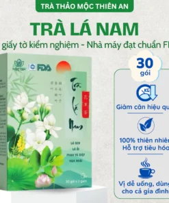Trà Lá Nam Thiên An Hộp 30 Túi Lọc Hỗ Trợ Giảm Cân, Giảm Mỡ, Mát Gan, Tốt Cho Tiêu Hóa Chống Lão Hóa 8 lanm1 1