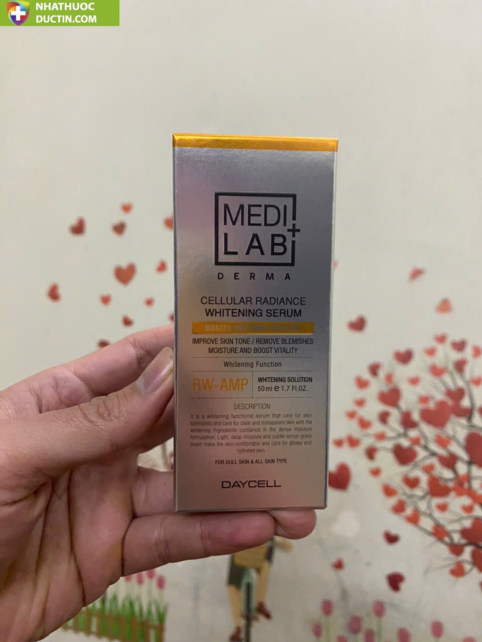 Serum trắng da mờ nám Medilab Derma 17 medilap3