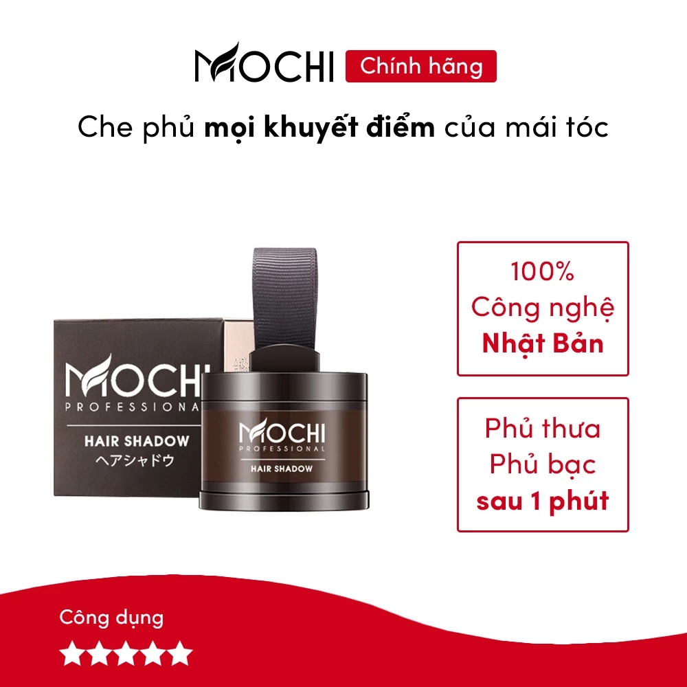 Phấn phủ bạc Mochi Nhật Bản - Phấn che khuyết điểm thưa tóc, bạc tóc chính hãng 16 mochi1 1