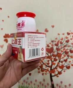 Kem Bôi Nấm Ngứa Hũ Đỏ bôi nấm ngứa, tổ đia, hăc lào, lang ben, vảy nên, á sưng Nội Địa Trung phiên bản trắng cải tiến 14 namdo5