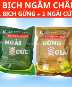 Combo 2 Bịch Ngâm Chân Thảo Dược VIỆT NAM. Mỗi Bịch 100 Túi Lọc