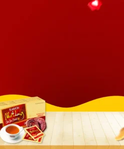 Alternative view of Trà Thảo Dược Linh Chi Nhất Long - Hỗ Trợ Ổn Định Huyết Áp, Giảm Tiểu Đường, Men Gan Cao, Mỡ Máu, Ngủ Ngon