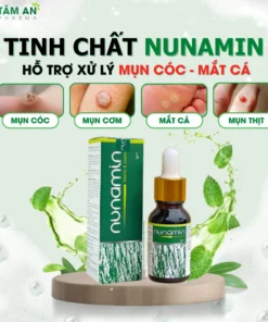 Tinh Chất Thảo Mộc NUNAMIN 15ML - Hỗ Trợ Xử Lý Mụn Cóc, Mụn Thịt, Mắt Cá Chân Tay 9 nuna1 1