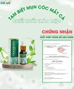 Tinh Chất Thảo Mộc NUNAMIN 15ML - Hỗ Trợ Xử Lý Mụn Cóc, Mụn Thịt, Mắt Cá Chân Tay 11 nuna3