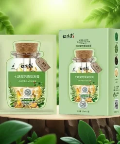 Dầu gội nhuộm tóc thảo dược (10 gói/hộp) phủ bạc, màu nâu, đen