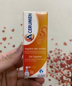 xịt tai Acerumen giúp làm sạch ráy tai, hỗ trợ điều trị viêm tai chính hãng