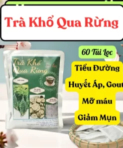 Alternative view of TRÀ KHỔ QUA RỪNG - 60 Túi Lọc, Thanh Nhiệt, Giảm Gút, Giảm Tiểu Đường, Trà Túi Lọc Tiện Lợi