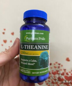 Alternative view of Viên Uống Giảm Stress, Bổ Não L-Theanine 200mg 60 viên Puritan's Pride