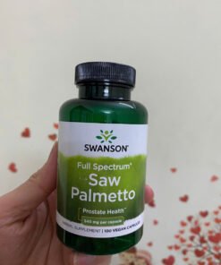 Hỗ trợ tuyến tiền liệt và đường tiết niệu Saw Palmetto 540mg Swanson. 9 tienliet2