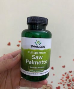 Hỗ trợ tuyến tiền liệt và đường tiết niệu Saw Palmetto 540mg Swanson. 13 tienliet6 1
