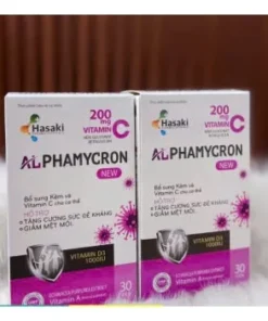 Viên uống ALPHAMYCRON 30 Viên Hỗ trợ bổ sung vitamin, giúp tăng sức đề kháng 12 alpha3