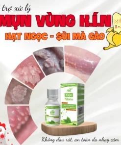 Alternative view of [MỤN VÙNG KÍN] Tinh Chất Hỗ Trợ Xử Lý Sùi Mào Gà, Hạt Ngọc, Mụn Li Ti 10ml (Che Tên)