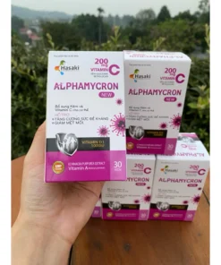 Viên uống ALPHAMYCRON 30 Viên Hỗ trợ bổ sung vitamin, giúp tăng sức đề kháng 14 anpha6