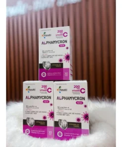 Viên uống ALPHAMYCRON 30 Viên Hỗ trợ bổ sung vitamin, giúp tăng sức đề kháng 18 anpjha3