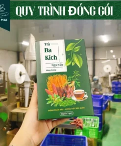 Trà Phục Dương Ba Kích Ngọc Cẩu - Làng Mai - 7 Vị thảo dược, Hộp 30 túi lọc 14 bakich6