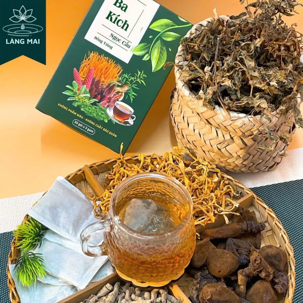 Trà Phục Dương Ba Kích Ngọc Cẩu - Làng Mai - 7 Vị thảo dược, Hộp 30 túi lọc 7 Trà Phục Dương Ba Kích Ngọc Cẩu - Làng Mai - 7 Vị thảo dược, Hộp 30 túi lọc - Ảnh 8