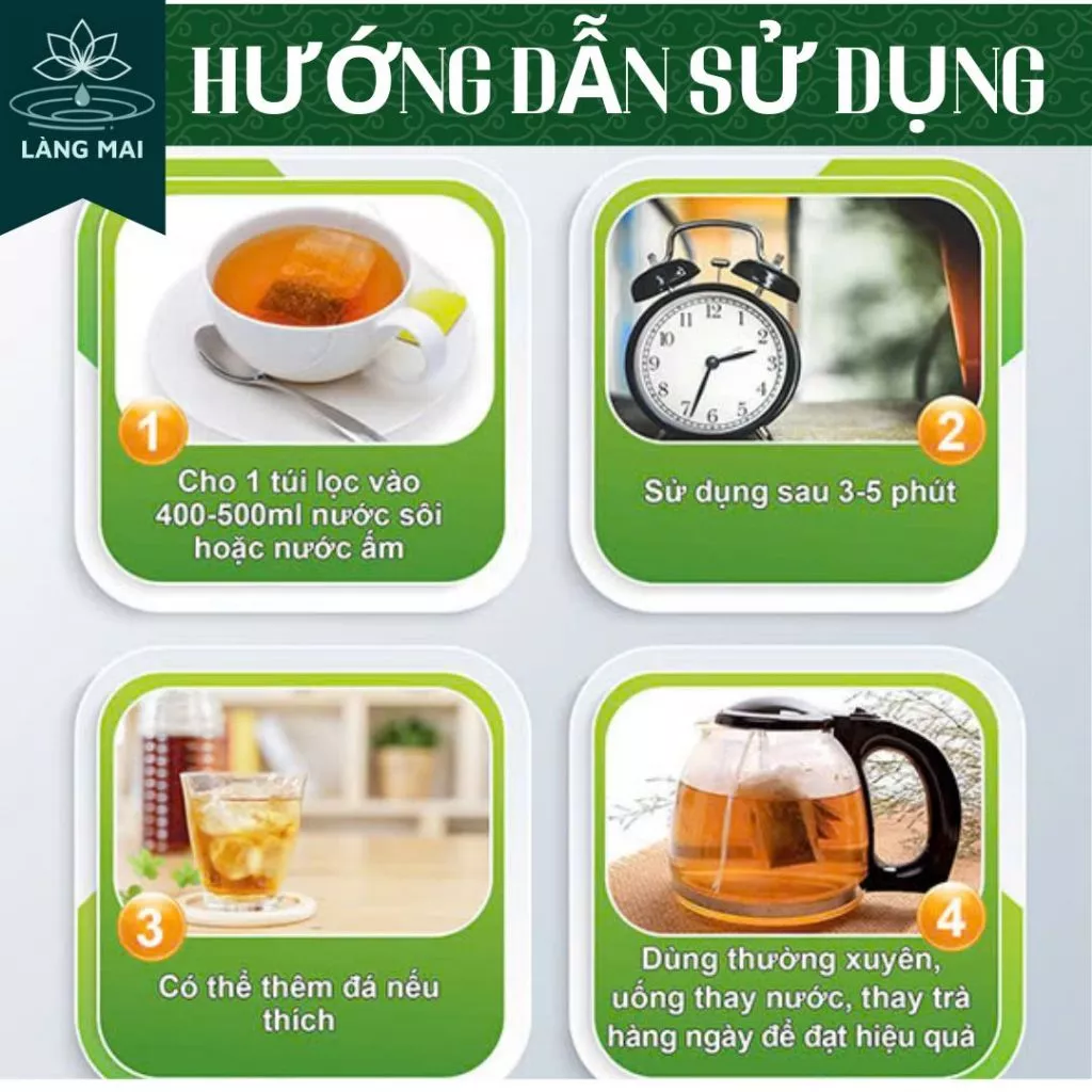 Trà Phục Dương Ba Kích Ngọc Cẩu - Làng Mai - 7 Vị thảo dược, Hộp 30 túi lọc 8 Trà Phục Dương Ba Kích Ngọc Cẩu - Làng Mai - 7 Vị thảo dược, Hộp 30 túi lọc - Ảnh 9