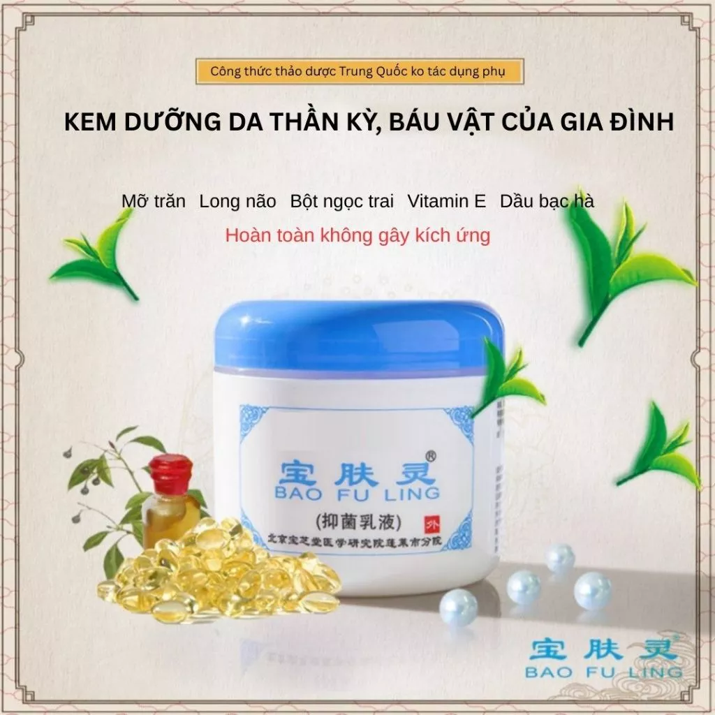 Kem Bỏng Bao Fu Ling Kem Đa Năng Giảm Đau Bỏng Tức Thì – Kem Thảo Dược Nội Địa Trung An Toàn Cho Da 3 Kem Bỏng Bao Fu Ling Kem Đa Năng Giảm Đau Bỏng Tức Thì – Kem Thảo Dược Nội Địa Trung An Toàn Cho Da - Ảnh 3