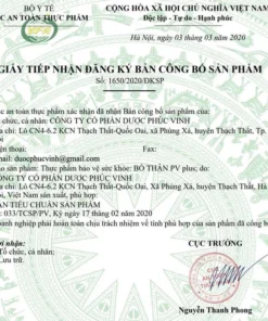 Bổ Thận PV plus giúp bổ thận tăng cường sức khoẻ (Hộp 50 viên) 10 bothanpv5