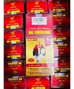 Alternative view of [Loại Đặc Biệt - Cai Nhanh 3-5 Ngày] Nước Súc Miệng Cai Thuốc Lá, Thuốc Lào Xuân Vinh - No Smoking Chai 400ml Chính Hãng