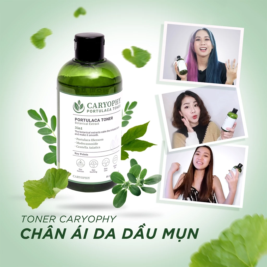 Nước cân bằng Caryophy 300ml (Caryophy Portulaca Toner 300ml) 5 Nước cân bằng Caryophy 300ml (Caryophy Portulaca Toner 300ml) - Ảnh 5