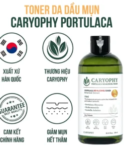 Nước cân bằng Caryophy 300ml (Caryophy Portulaca Toner 300ml) 14 cari7
