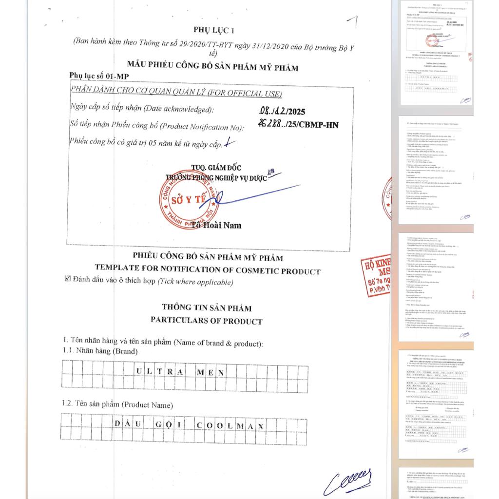 Dầu Gội Xả Nam Ultra Men Coolmax 2in1 250ml – Sạch Gàu, Mượt Tóc, Hương Nước Hoa Nam Tính 6 Dầu Gội Xả Nam Ultra Men Coolmax 2in1 250ml – Sạch Gàu, Mượt Tóc, Hương Nước Hoa Nam Tính - Ảnh 7