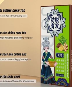 Dầu gội kích mọc tóc Gừng - Dầu gội Jucong Elbon MỘC CỬU ngăn ngừa rụng tóc, giảm hói, kích tóc con mọc nhanh chóng 12 elon4