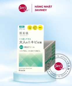 Kem ngăn ngừa mụn trắng da Kracie Hadabisei 50g Nhật Bản