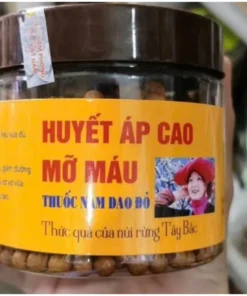 Huyết Áp Cao, Mỡ Máu - Thảo Dược Nam Dao Đỏ (Hộp 300gram)