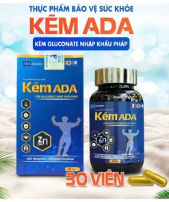 Alternative view of KẼM ADA bổ sung kẽm, tăng sức đề kháng, hỗ trợ sinh lý