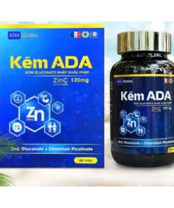 KẼM ADA bổ sung kẽm, tăng sức đề kháng, hỗ trợ sinh lý 15 kemada2