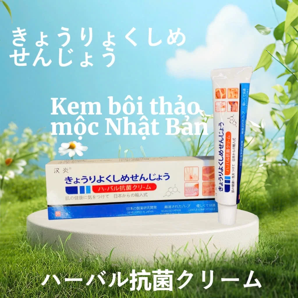 Kem thảo dược bôi viêm da cớ địa nấm ngứa vẩy nến á sừng 19 kemboinhat1