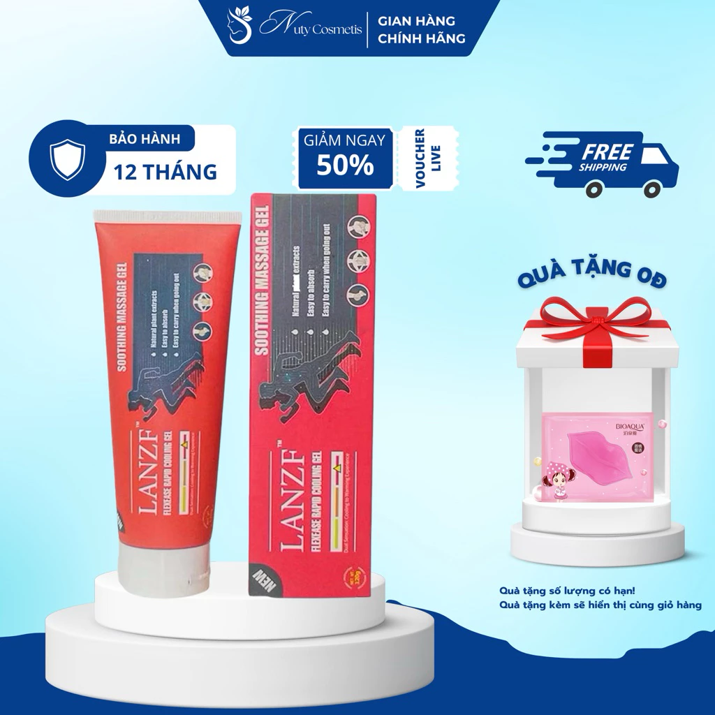 LANZF Kem Massage Giảm Đau Xương Khớp Hỗ Trợ Giảm Căng Cứng Cơ, Thư Giãn Khớp Gối Vai Lưng 100g 29 kemlandff1