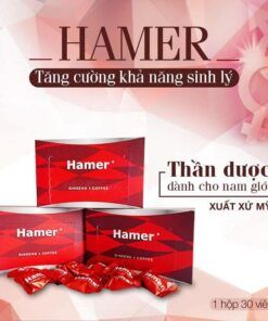 Kẹo Sâm Hamer tăng cường sinh lực phái mạnh