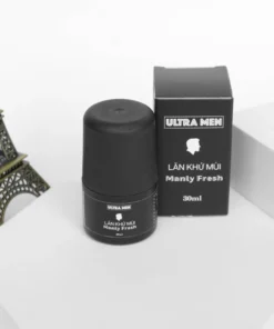 Lăn Khử mùi nam Ultra men chiết xuất tinh dầu bạc hà tươi mát ,khử mùi cơ thể chuyên sâu 30ml 12 lankhumui5