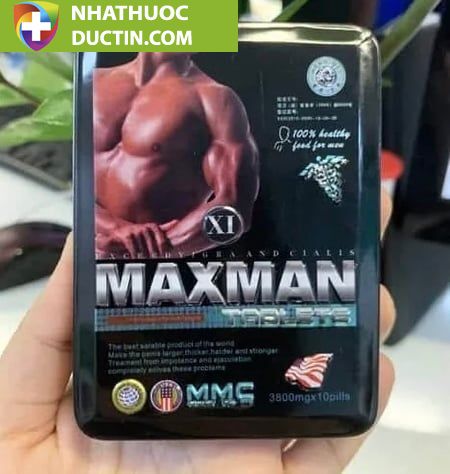 Viên uống cường dương Maxman của Mỹ tăng cường sinh lý cho Nam giới 3 Viên uống cường dương Maxman của Mỹ tăng cường sinh lý cho Nam giới - Ảnh 3