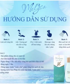 Gel Sinh Học Hương Nước Hoa Pháp Melysa (Unisex) - Vệ Sinh - Kháng Khuẩn - Làm Sạch 9 melissa2