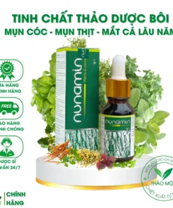 [CHUYÊN MỤN CÓC]Tinh Chất Thảo Mộc Bôi Mụn Cóc, Mụn Thịt, Mắt Cá Chân Nunamin 15 ML