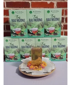 Alternative view of Hộp 40 gói trà rau mương Bảo Khang, trà túi lọc rau mương, cho người dạ dày, thanh nhiệt, mát gan