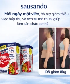 Alternative view of SAUSANDO – Hỗ trợ quản lý cân nặng, giúp giảm mỡ thừa, trải nghiệm sau 7 ngày sử dụng