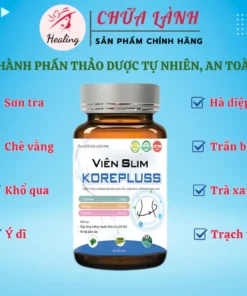 Viên uống giảm cân nhanh Slim KorePluss hộp 30 viên giảm béo an toàn sau 1 liệu trình giảm đến 8kg 11 slimkorre2