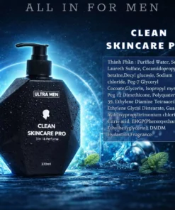 Sữa Tắm Nam Ultra Men cao cấp giúp da trắng sáng - giảm mụn 370ml 8 suatam3