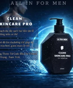 Sữa Tắm Nam Ultra Men cao cấp giúp da trắng sáng - giảm mụn 370ml 12 sutam2